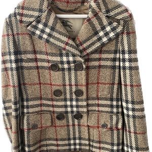 Burberry wool pea coat